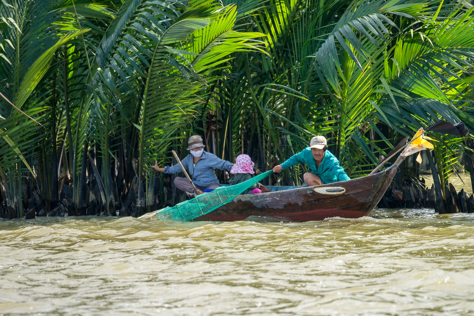20141117 131828 Bootstour in den Mündungsbereich des Song Thu Bon